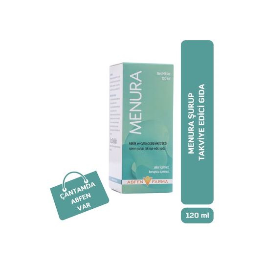 Menura Kekik ve Çuha Ekstraktlı Öksürük Şurubu 120 ml