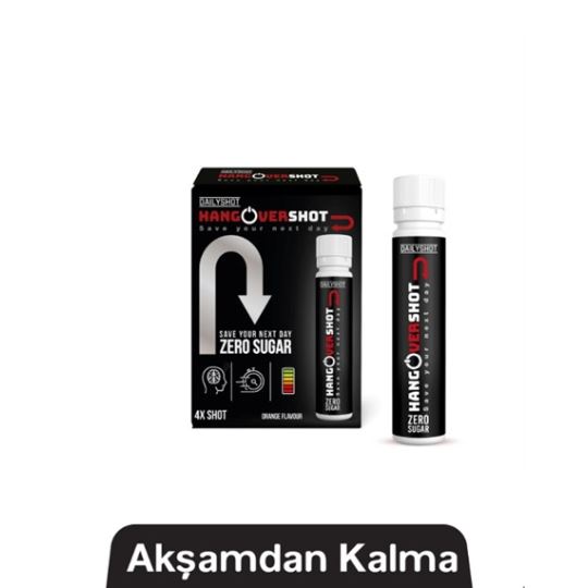 Hangovershot ZERO SUGAR Save Your Next Day 4 Shot 25 ml