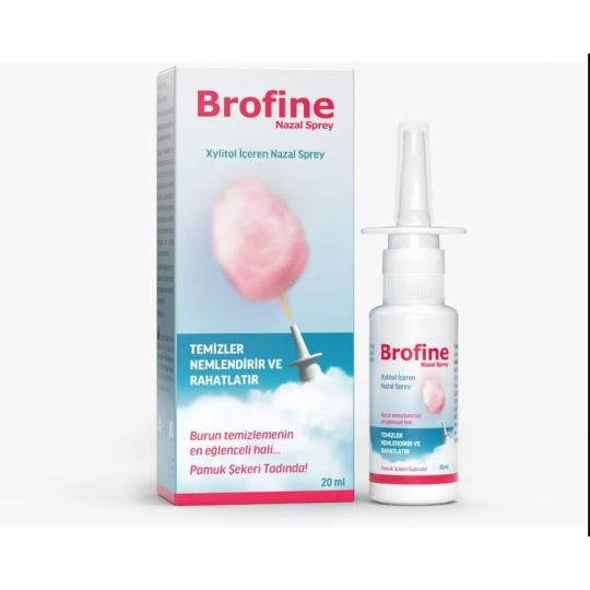 Brofine Xylitol İçeren Burun Spreyi 20 ml