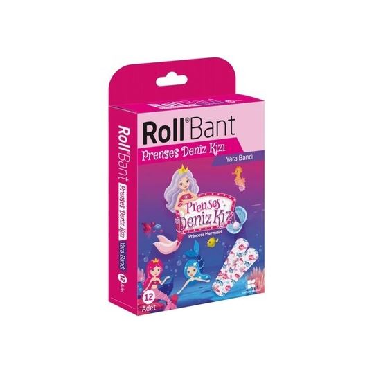 Roll Bant Yara Bandı Prenses Deniz Kızı 12'li