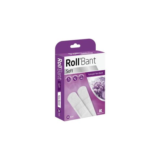 Roll Bant Soft Yara Bandı 20'li