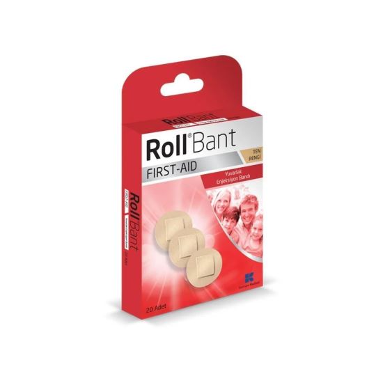 Roll Bant First Aid Enjeksiyon Bandı 20'li