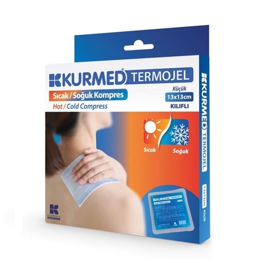 Kurmed Termojel Sıcak Soğuk Kompres Kılıflı 13x13 cm