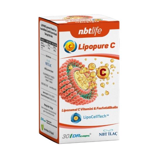 Lipopure C Vitamini 30 Kapsül