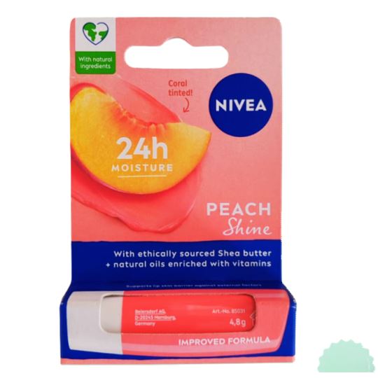 Nivea Lip Fruity Shine Şeftali 4,8 gr Lip Stick