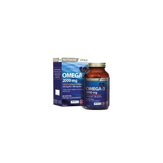 Omega-3 2000 mg 60 Kapsül