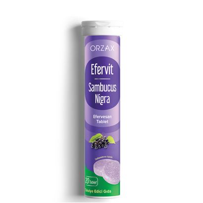Efervit Sambucus Nigra 20 Efervesan Tablet