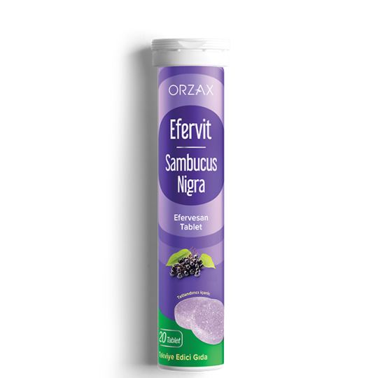 Efervit Sambucus Nigra 20 Efervesan Tablet