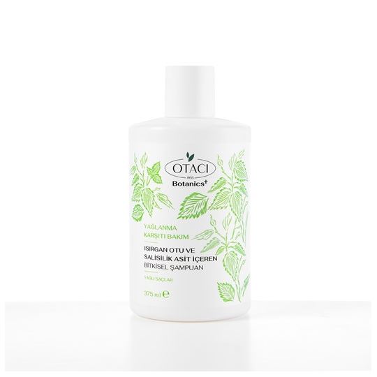Yağlanma Karşıtı Bakım Isırgan Otu ve Salisilik Asit İçeren Bitkisel Şampuan 375 ml
