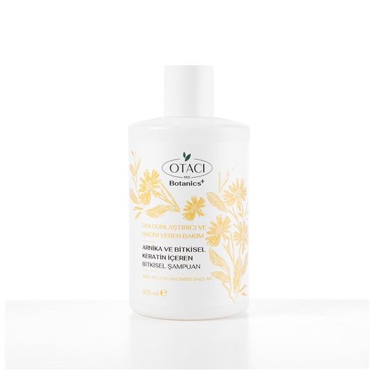 Dolgunluk ve Hacim Veren Bakım Arnika ve Bitkisel Keratin İçeren Bitkisel Şampuan 375 ml