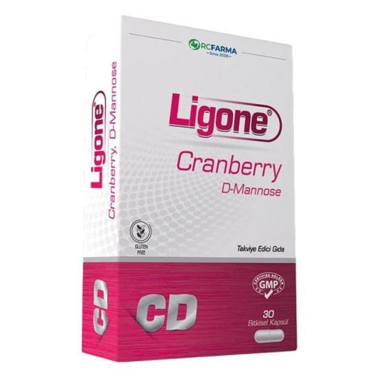 Ligone Cranberry D-Mannose 30 Bitkisel Kapsül