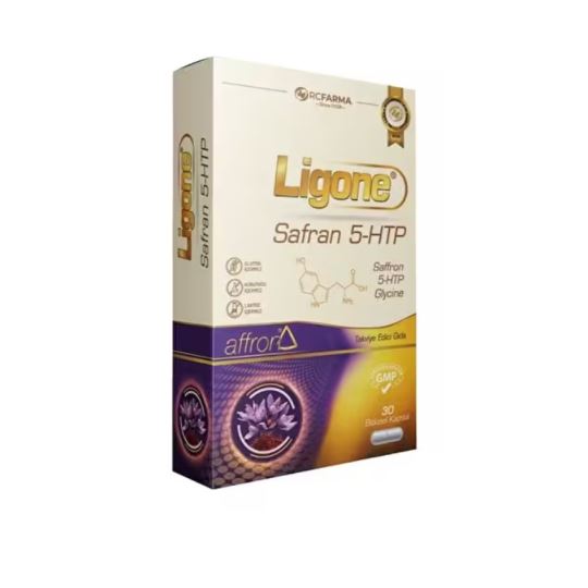 Ligone Safran 5-HTP Glycine 30 Kapsül