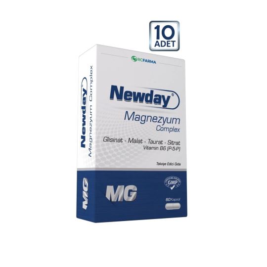 Magnezyum Complex 60 Kapsül X10